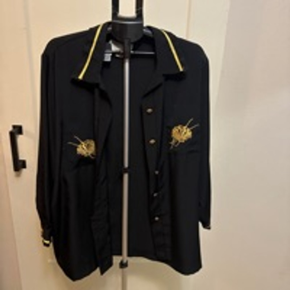 1X delta Burke long sleeve shirt